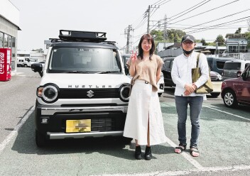 ハスラータフワイルド納車式